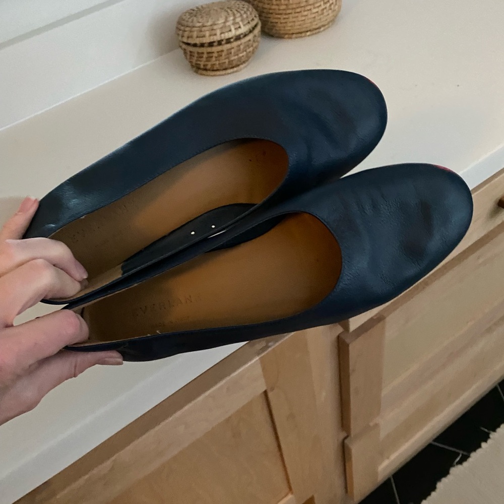 Everlane Italian Leather Day Glove Ballet Flat Size 7